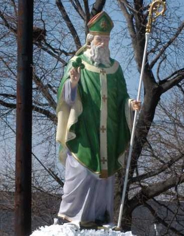 Saint Patrick Statue.